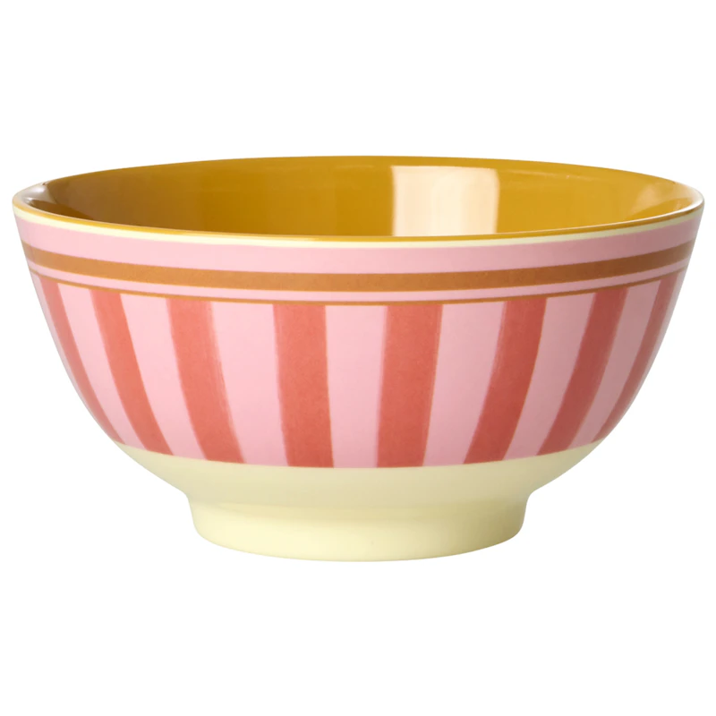 Melamine Bowl 70 cl, Organic Stripes