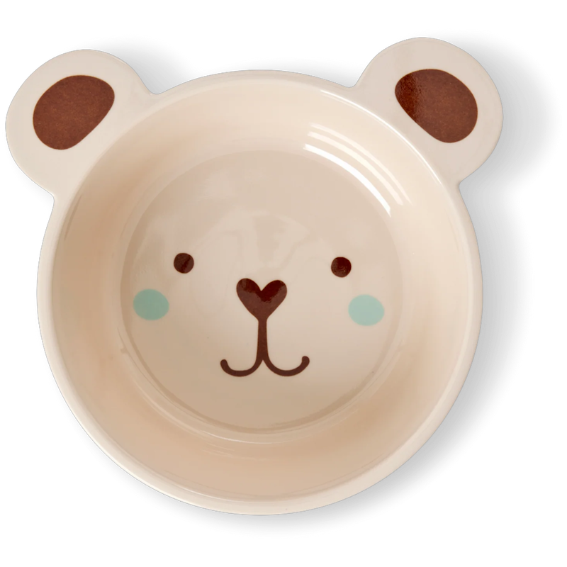 Bear Schüssel Melamin 50 cl, Braun