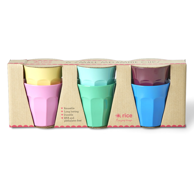Melaminbecher 6-er Set, Show You Colors