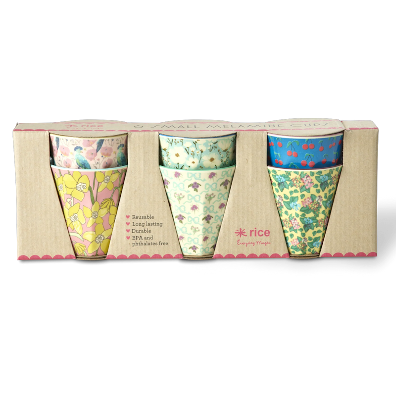 Melaminbecher 6-er Set, Show Your True Colors