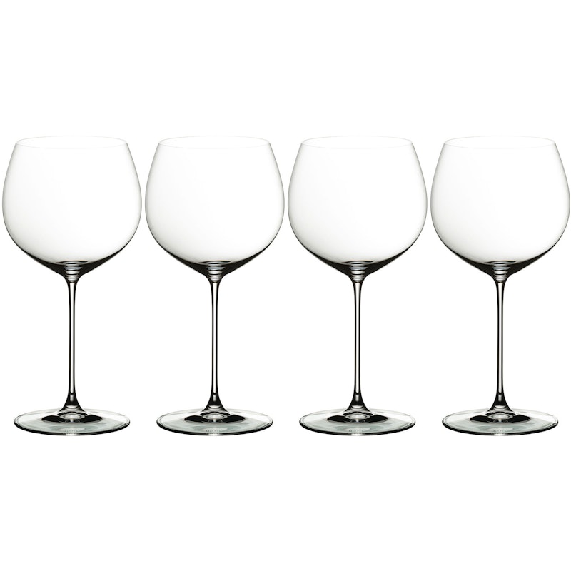 Veritas Oaked Chardonnay Weinglas 4-er Set