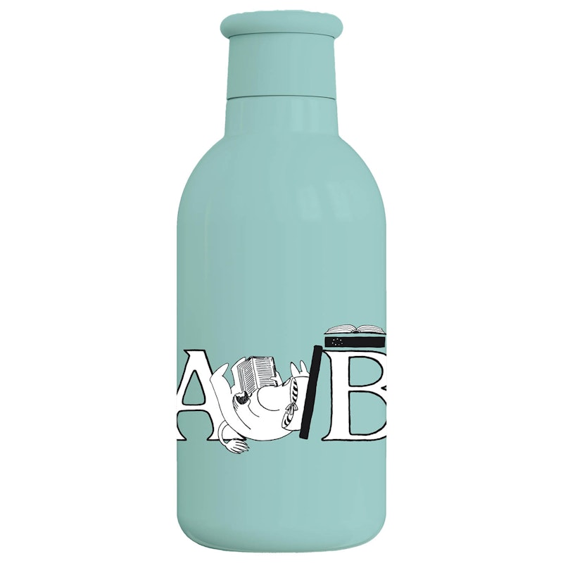 Mumin ABC Thermosflasche 50 cl, Türkis
