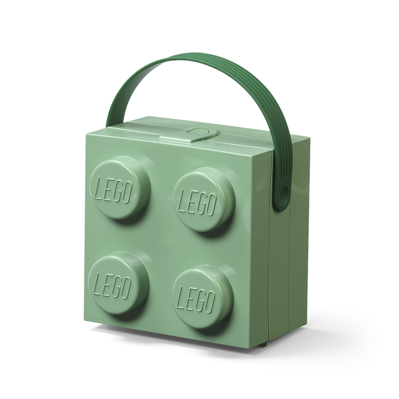 LEGO® Kiste Mit Griff 4 Knöpfe, Grün