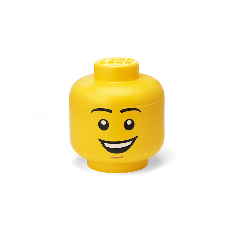 LEGO® Aufbewahrungsbox Kopf Klein, Happy Boy