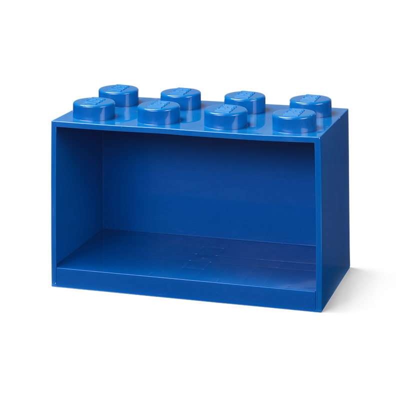 LEGO® Brick Regal 8 Knöpfe, Blau