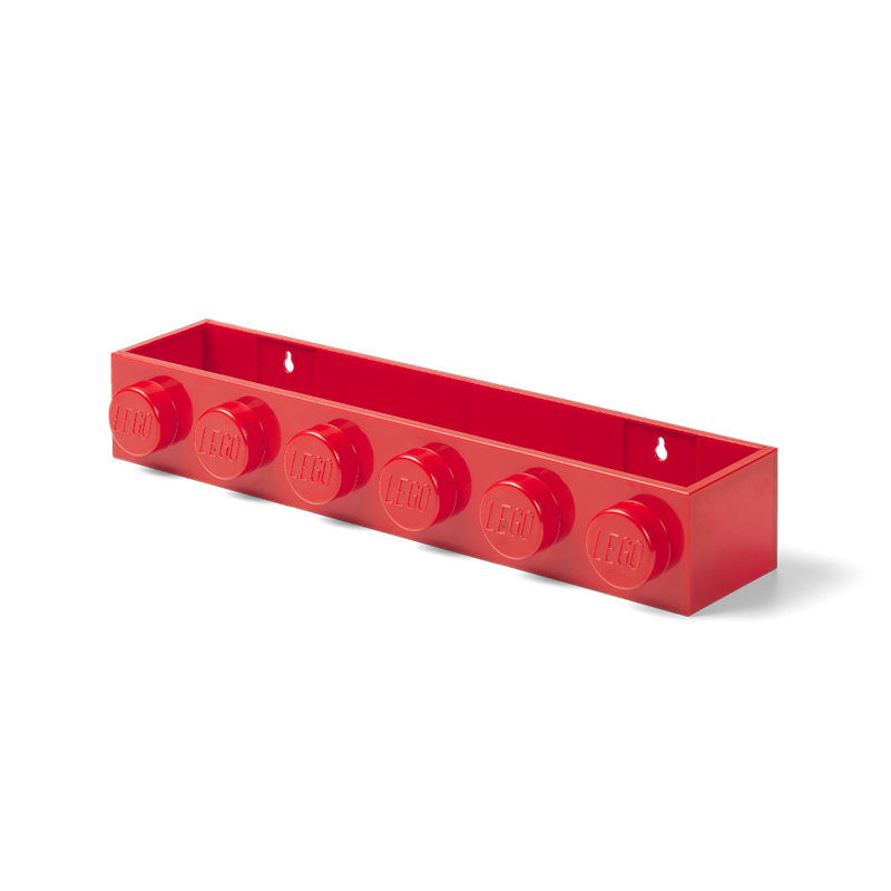 LEGO® Wandregal, Rot