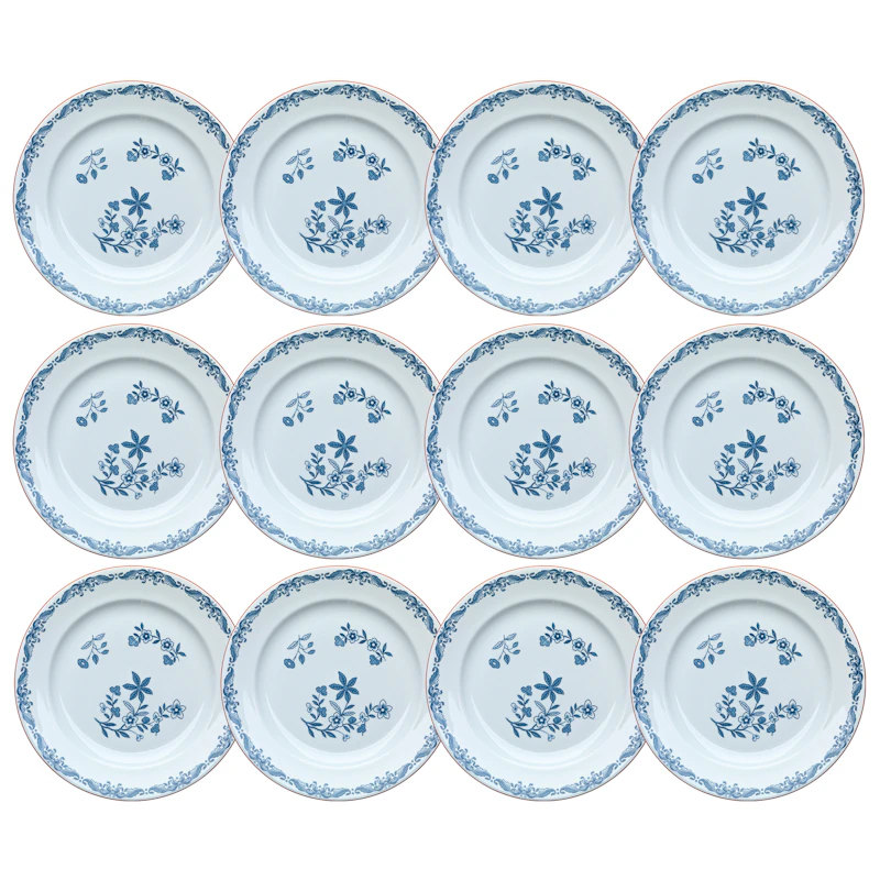 Ostindia Beilagenteller 18 cm, 12-er Set
