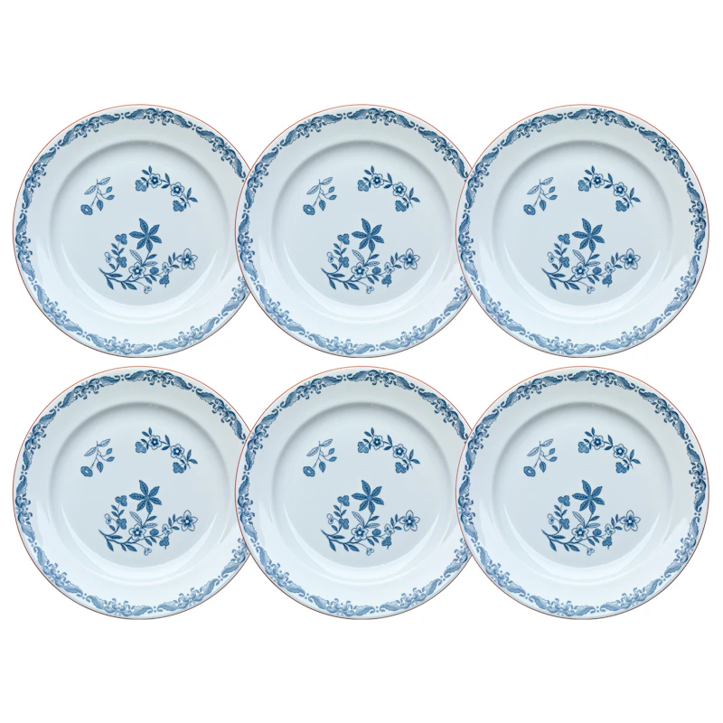 Ostindia Beilagenteller 18 cm, 6-er Set
