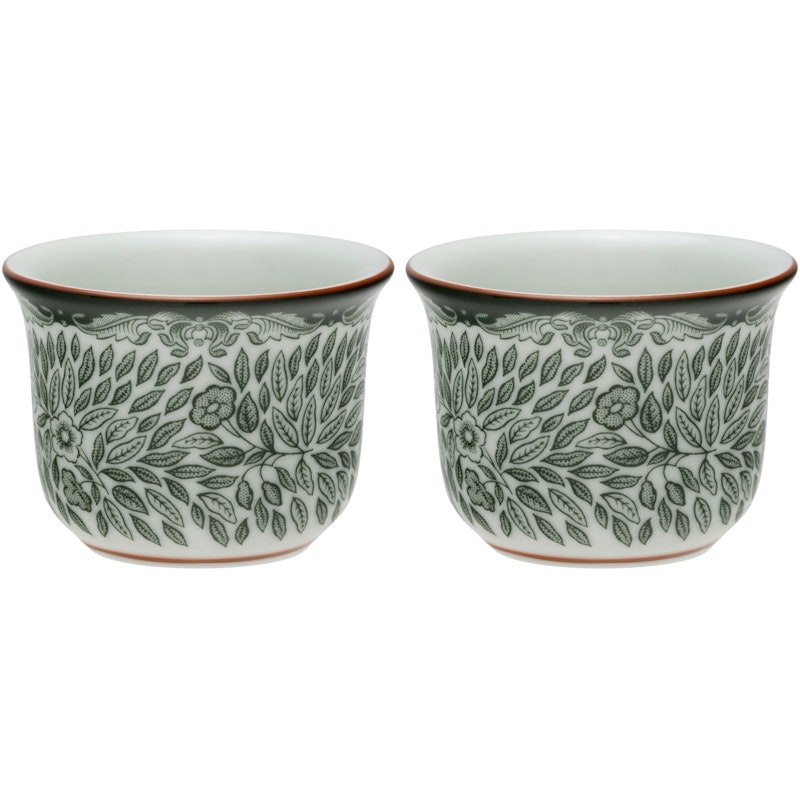 Ostindia Floris Eierbecher 2-er Set, Grün