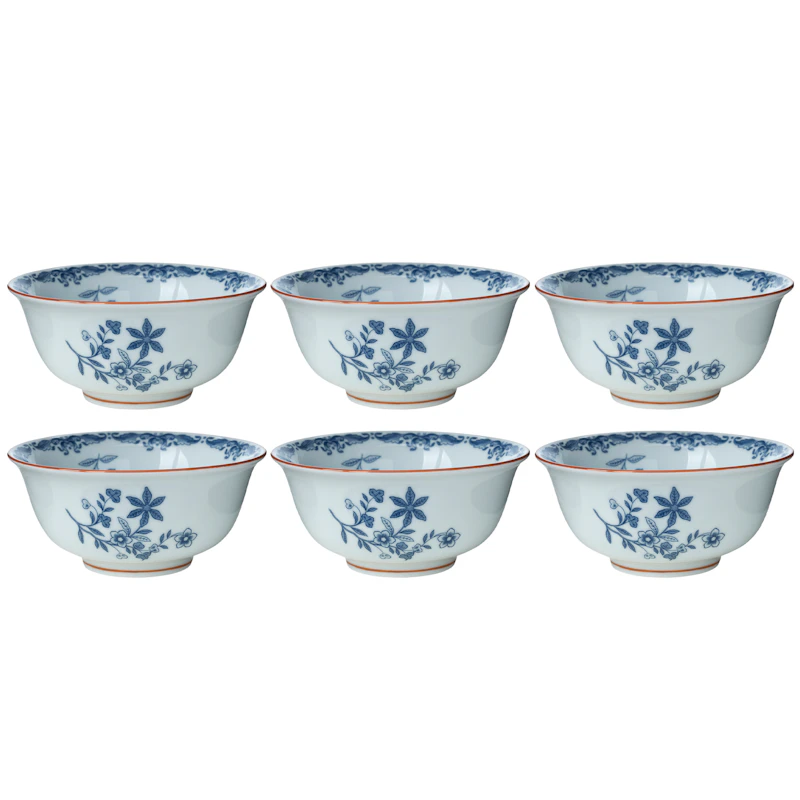 Ostindia Schüssel 50 cl, 6-er Set