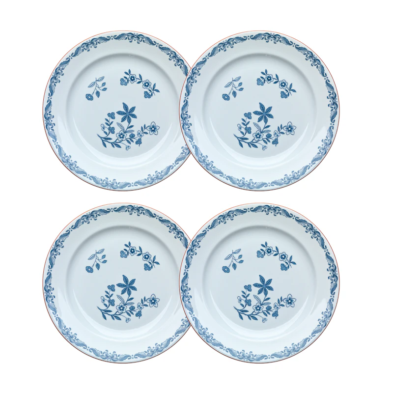 Ostindia Teller 21 cm, 4-er Set