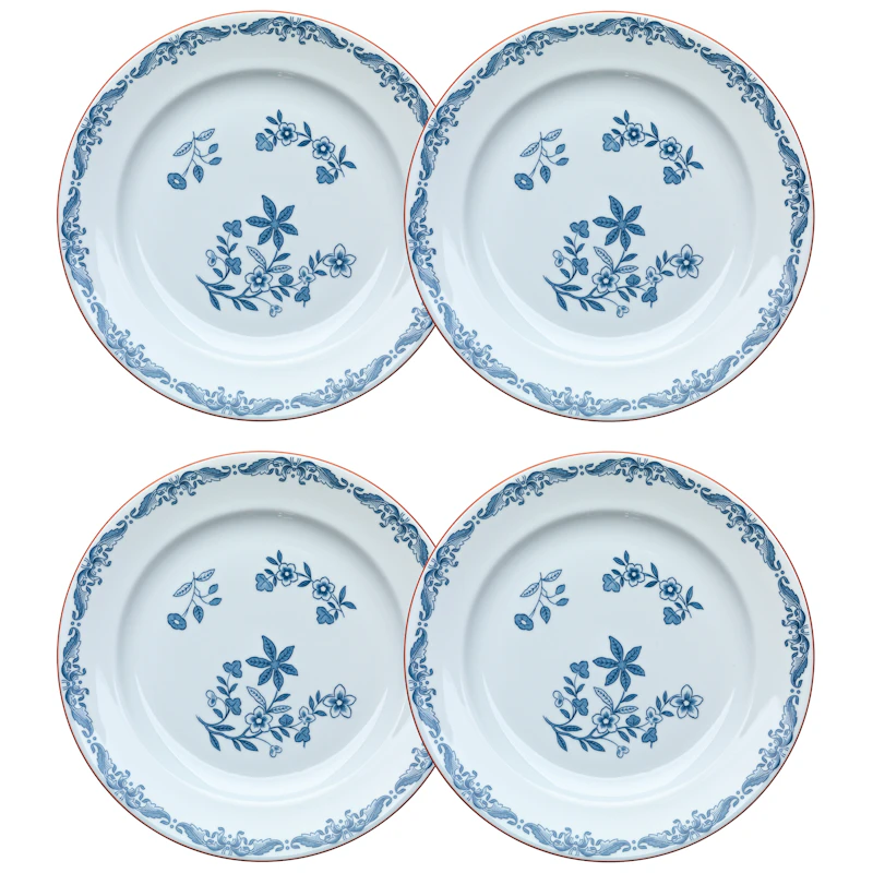 Ostindia Teller 27 cm, 4-er Set