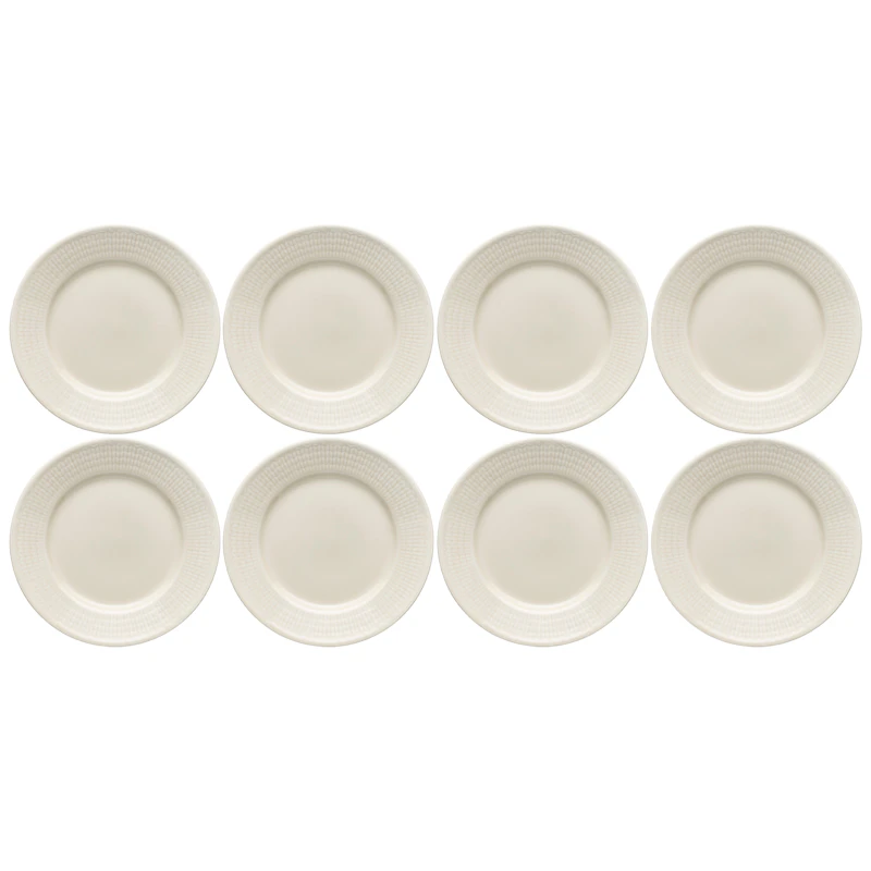 Swedish Grace Mini-Teller 17 cm 8-er Set, Hafer