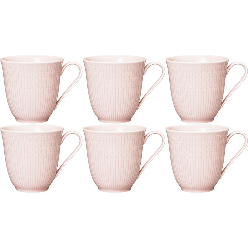 Swedish Grace Tasse 30 cl 6-er Set, Rose (Pink)