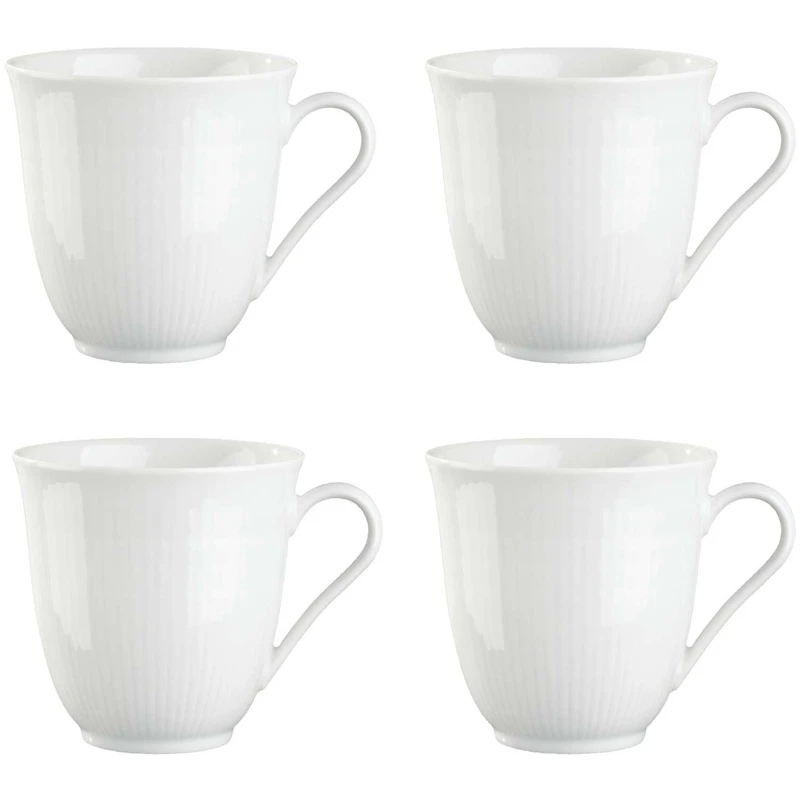 Swedish Grace Tasse 30 cl 4-er Set, Schneefarben