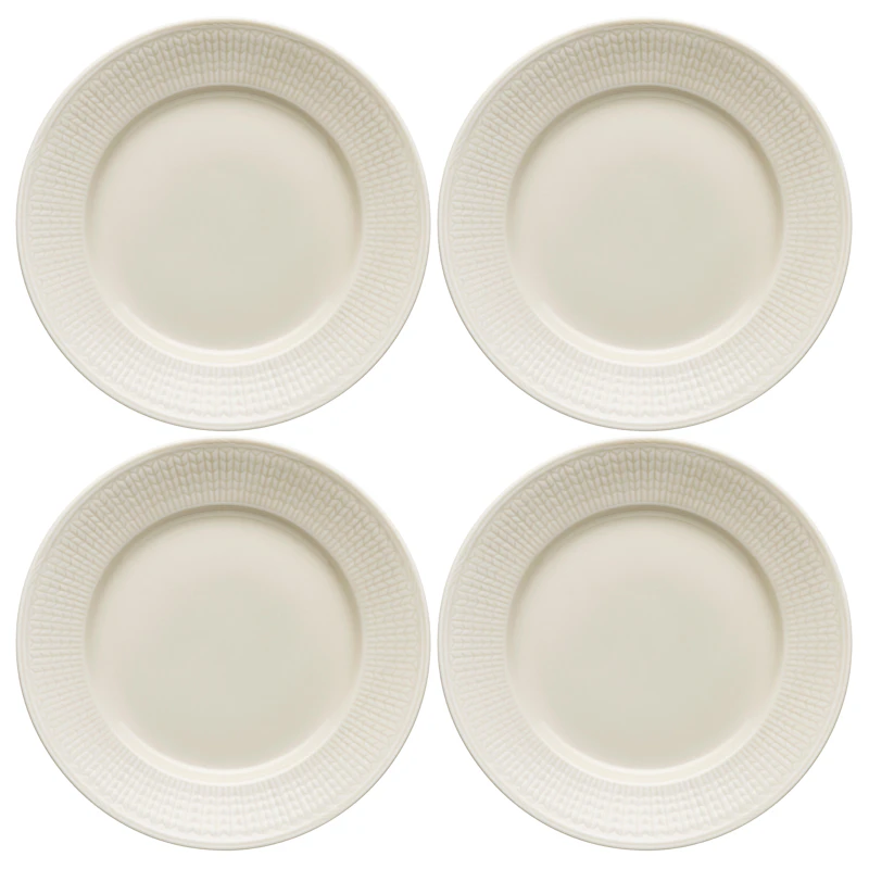 Swedish Grace Teller 21 cm 4-er Set, Hafer