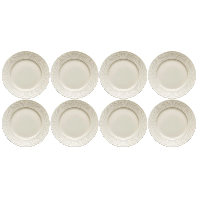 Swedish Grace Teller 21 cm 8-er Set, Hafer