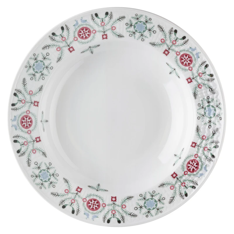 Swedish Grace Tiefer Teller 25 cm, Winter