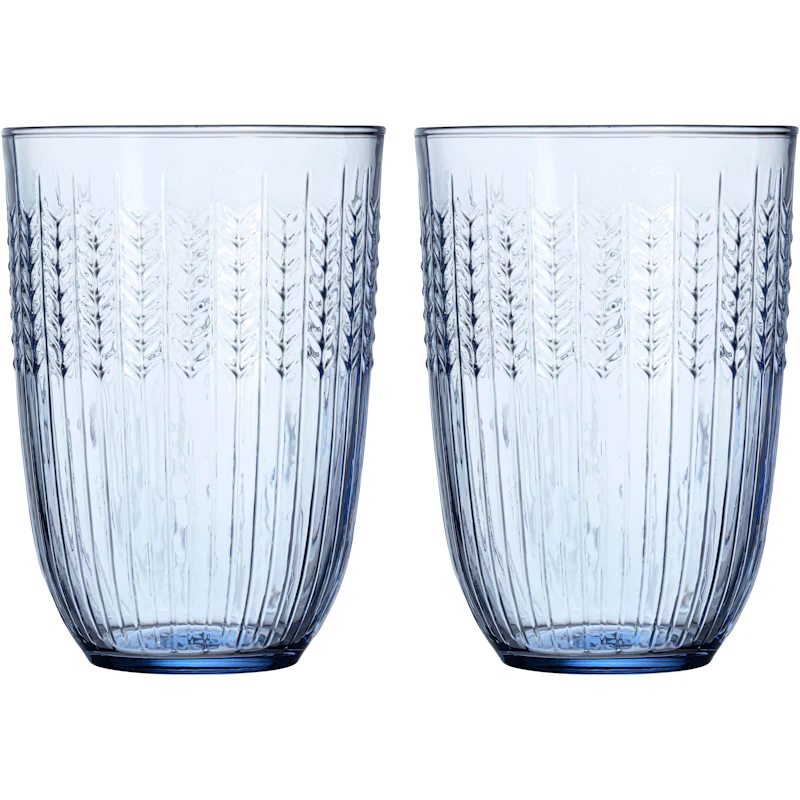 Swedish Grace Trinkglas 37 cl 2-er Set, Blau