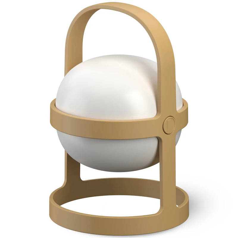 Soft Spot Solar Circular Lampe Tragbar 18,5 cm, Wheat