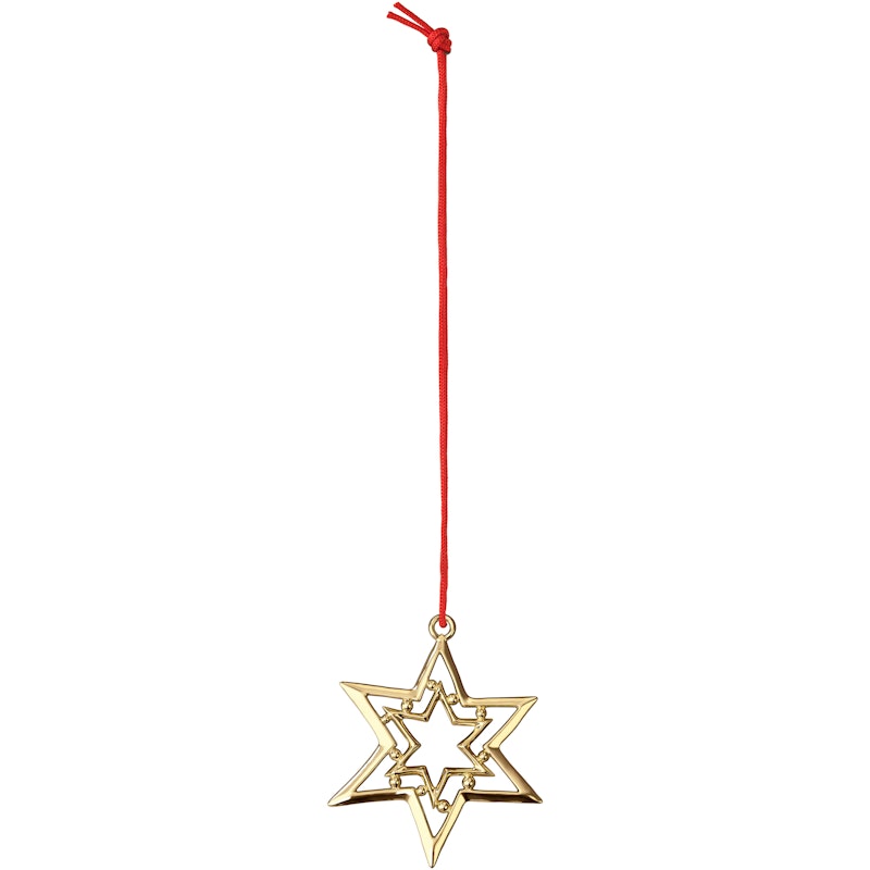 Weihnachtsschmuck 8 cm, Gold