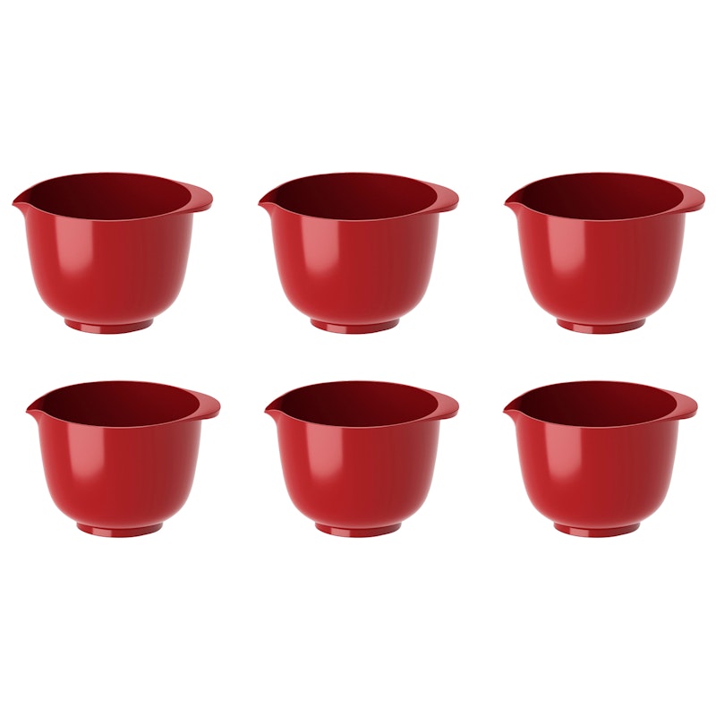Margrethe Mini-Schale 25 ml 6-er Set, Rot