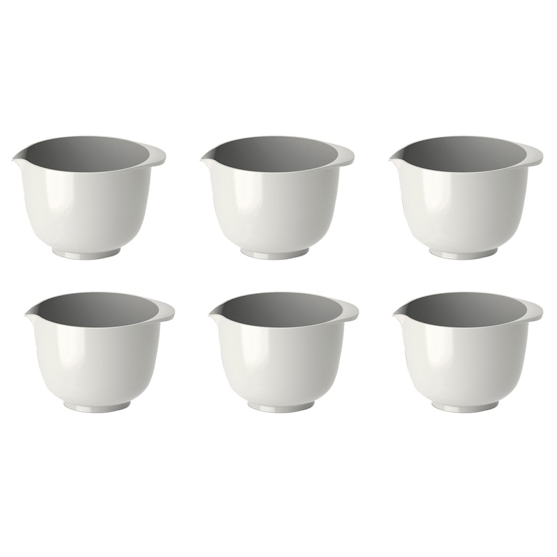 Margrethe Mini-Schale 25 ml 6-er Set, Weiß