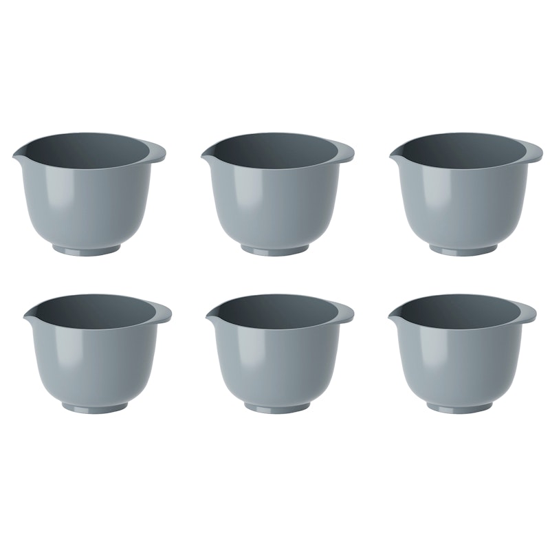 Margrethe Mini-Schale 25 ml 6-er Set, Dusty Blue
