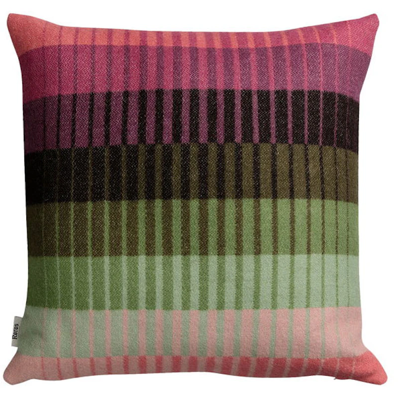 Åsmund Gradient Kissen 50x50 cm, Rosa / Grün