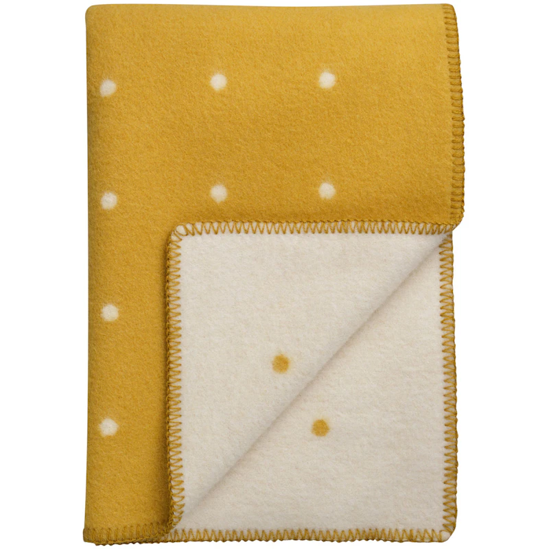 Pastille Decke 135x200 cm, Sun Yellow