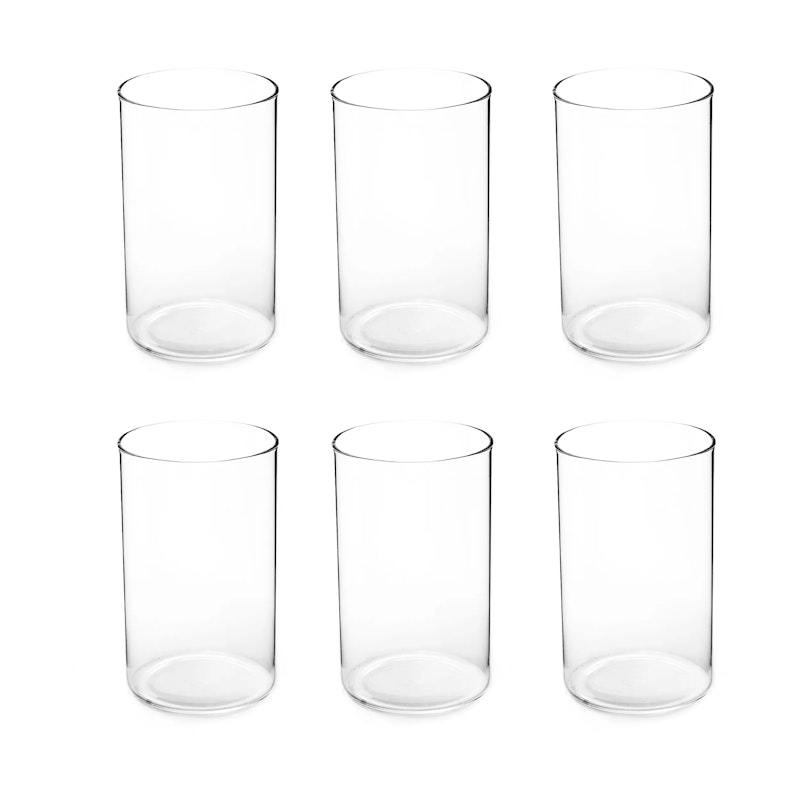 Medium Glas 6-pack