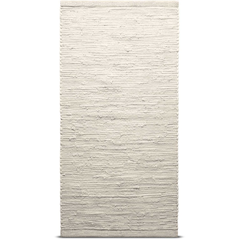 Cotton Teppich Desert White, 75x200 cm