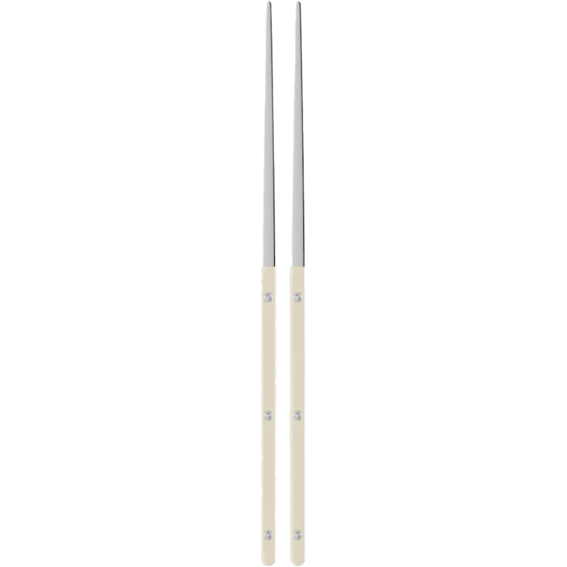 Bistrot Solid Essstäbchen 2-er Set, Ivory