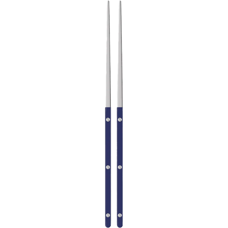Bistrot Solid Essstäbchen 2-er Set, Marineblau