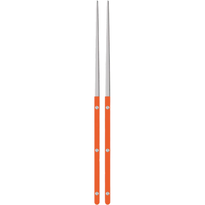 Bistrot Solid Essstäbchen 2-er Set, Orange