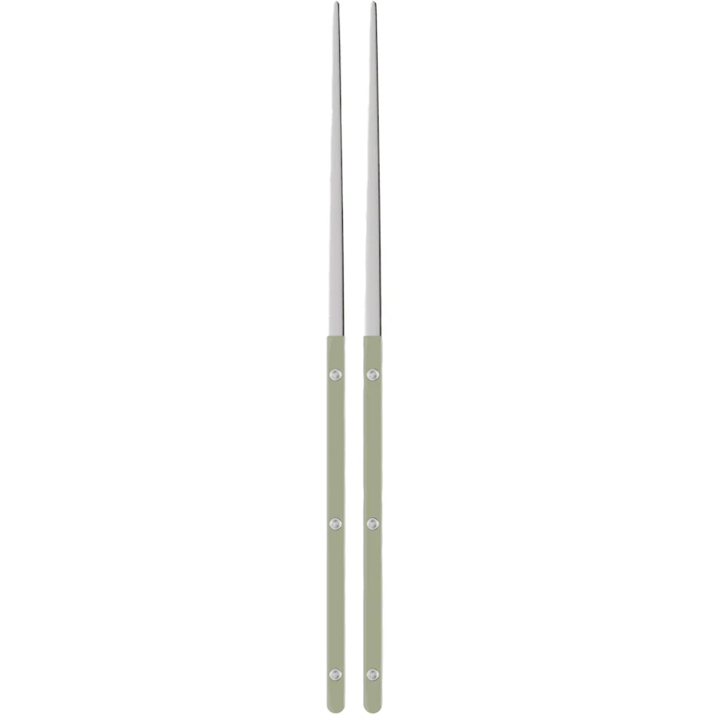 Bistrot Solid Essstäbchen 2-er Set, Asparagus