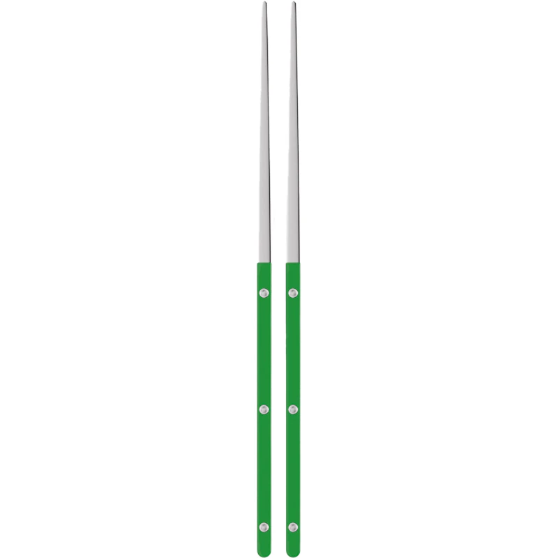 Bistrot Solid Essstäbchen 2-er Set, Garden Green
