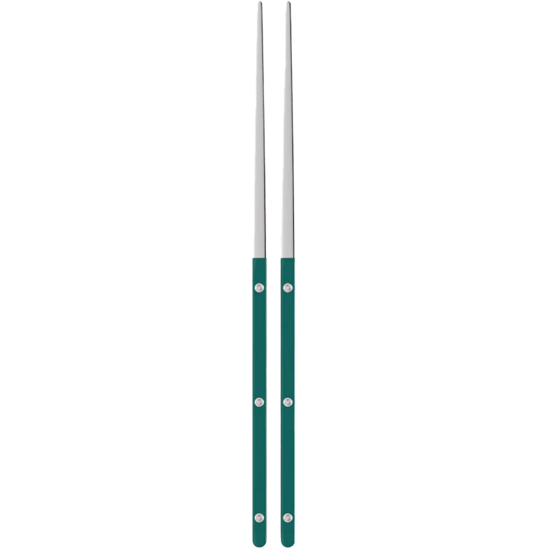 Bistrot Solid Essstäbchen 2-er Set, Grün
