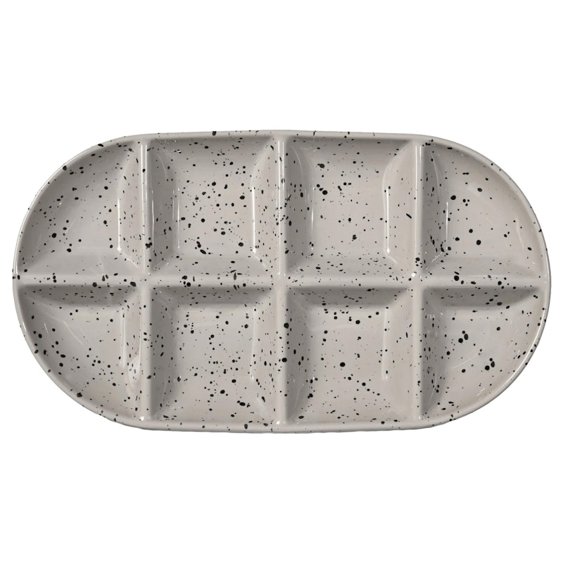 Ditte Servierschale 20x36 cm, Grau