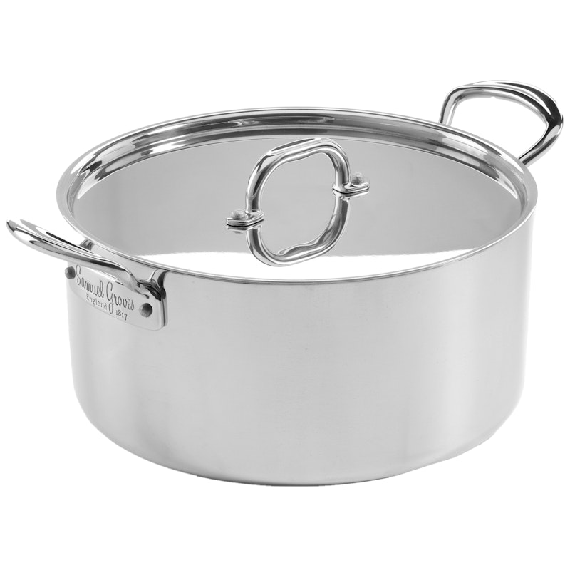 Topf Mit Deckel Edelstahl, 3 L