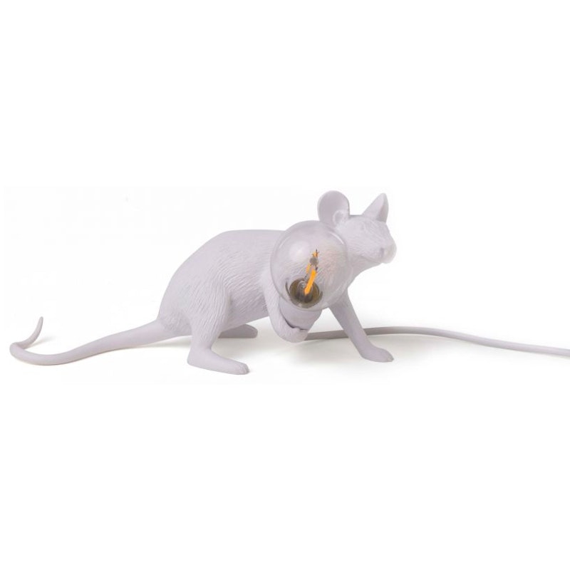 Mouse Lamp Lop Tischlampe, Weiß