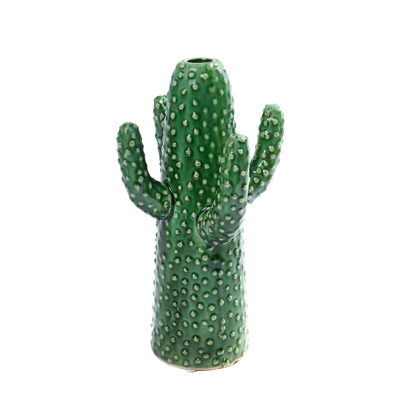 Cactus Vase M, Grün