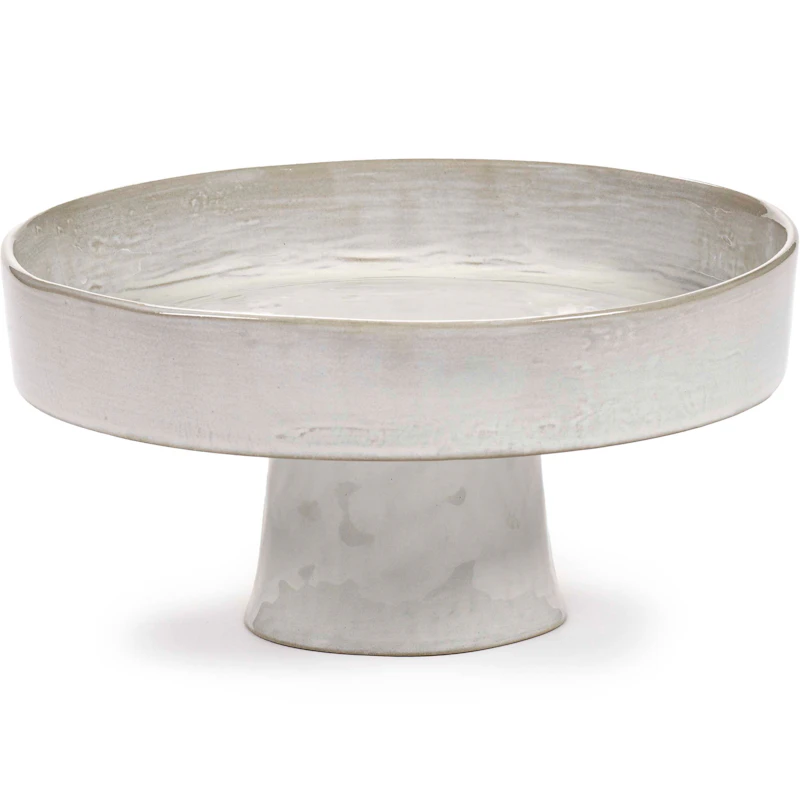 La Mère Bowl With Foot, Off-white