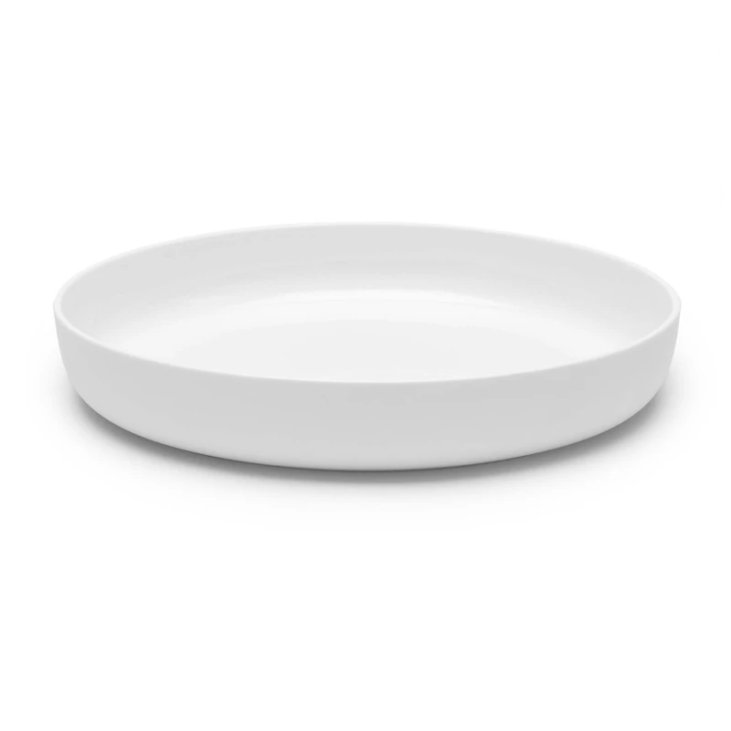 Base Tiefer Teller 28 cm, Weiß