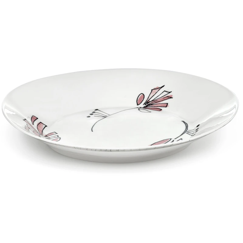 Fiore Rosa Tiefer Teller L
