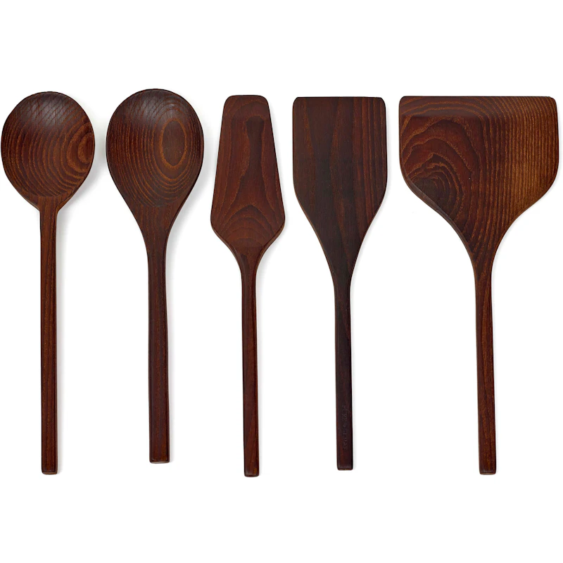 Pure Küchenutensil 5-er Set, Ash