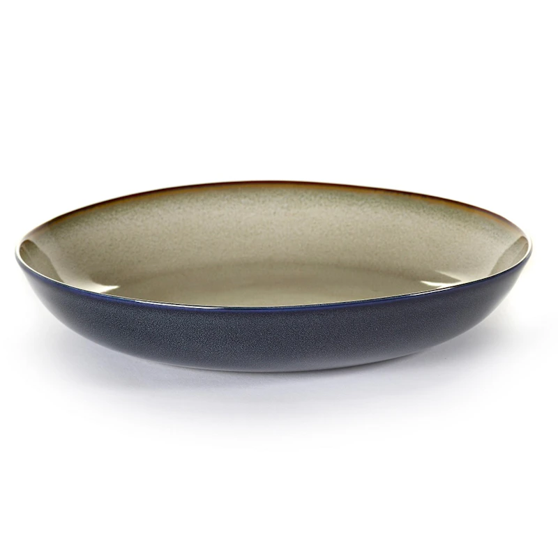 Pasta-Teller D23 H4, Misty Gray/Dunkelblau