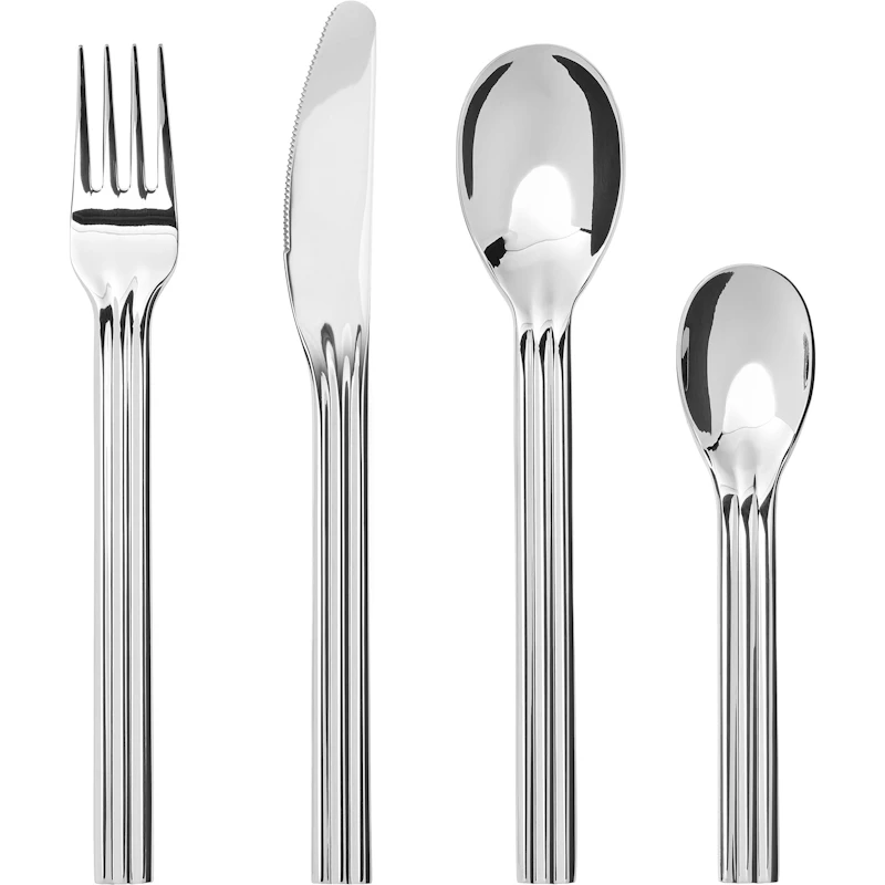 Canteen Besteck-Set 16 Teile, Poliertes Silber