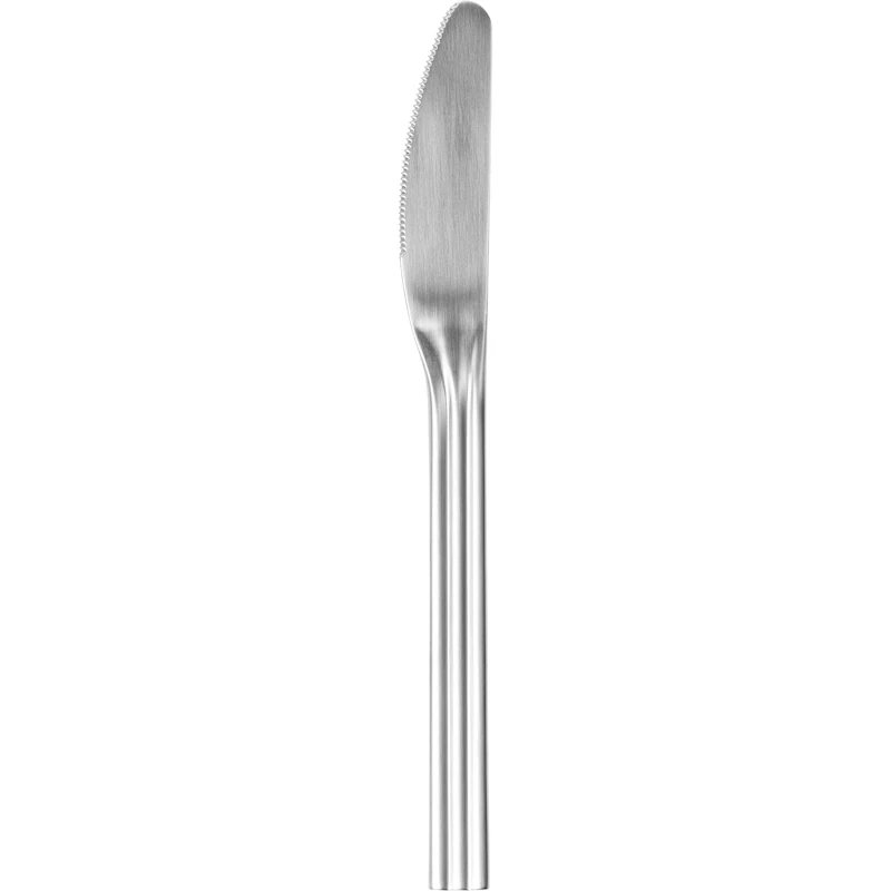 Canteen Messer 4-er Set, Gebürstetes Silber