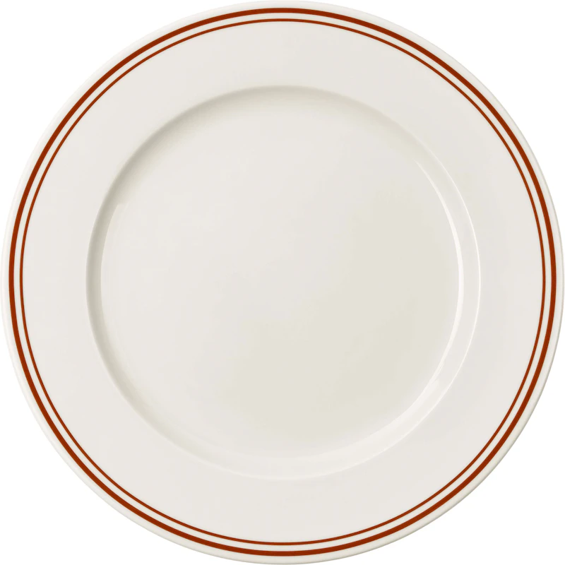 Diner Teller 27 cm 2-er Set, Weiß